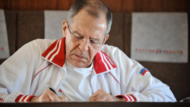 Министр иностранных дел РФ Сергей Лавров