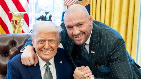 Дональд Трамп и Конор Макгрегор