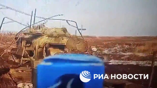 Кадры уничтожения техники ВСУ на белгородском направлении