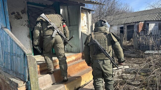 Работа саперов 92-го саперного полка в Суджанском районе Курской области Работа саперов 92-го саперного полка в Суджанском районе Курской области