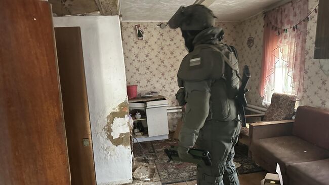 Работа саперов 92-го саперного полка в Суджанском районе Курской области Работа саперов 92-го саперного полка в Суджанском районе Курской области