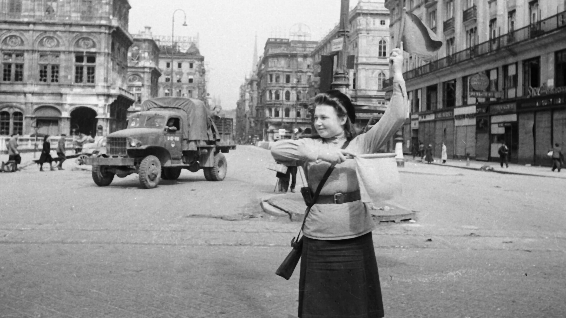 Освобождение Вены от немецко-фашистских захватчиков Освобождение Вены от немецко-фашистских захватчиков - РИА Новости, 1920, 13.04.2025