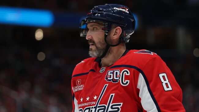 Хоккеист Вашингтон Кэпиталз Александр Овечкин