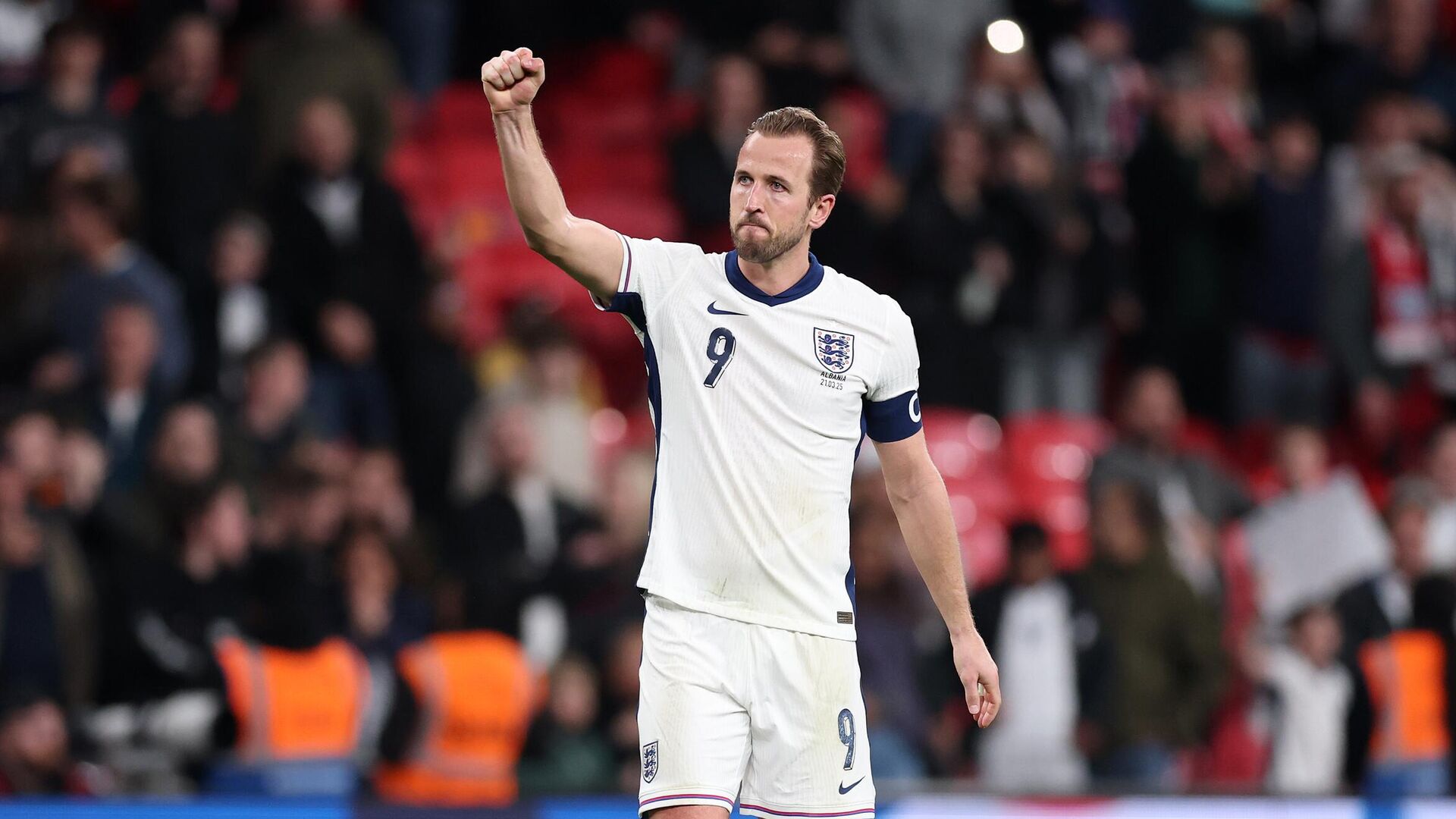 Форвард сборной Англии Гарри Кейн - РИА Новости, 1920, 22.03.2025