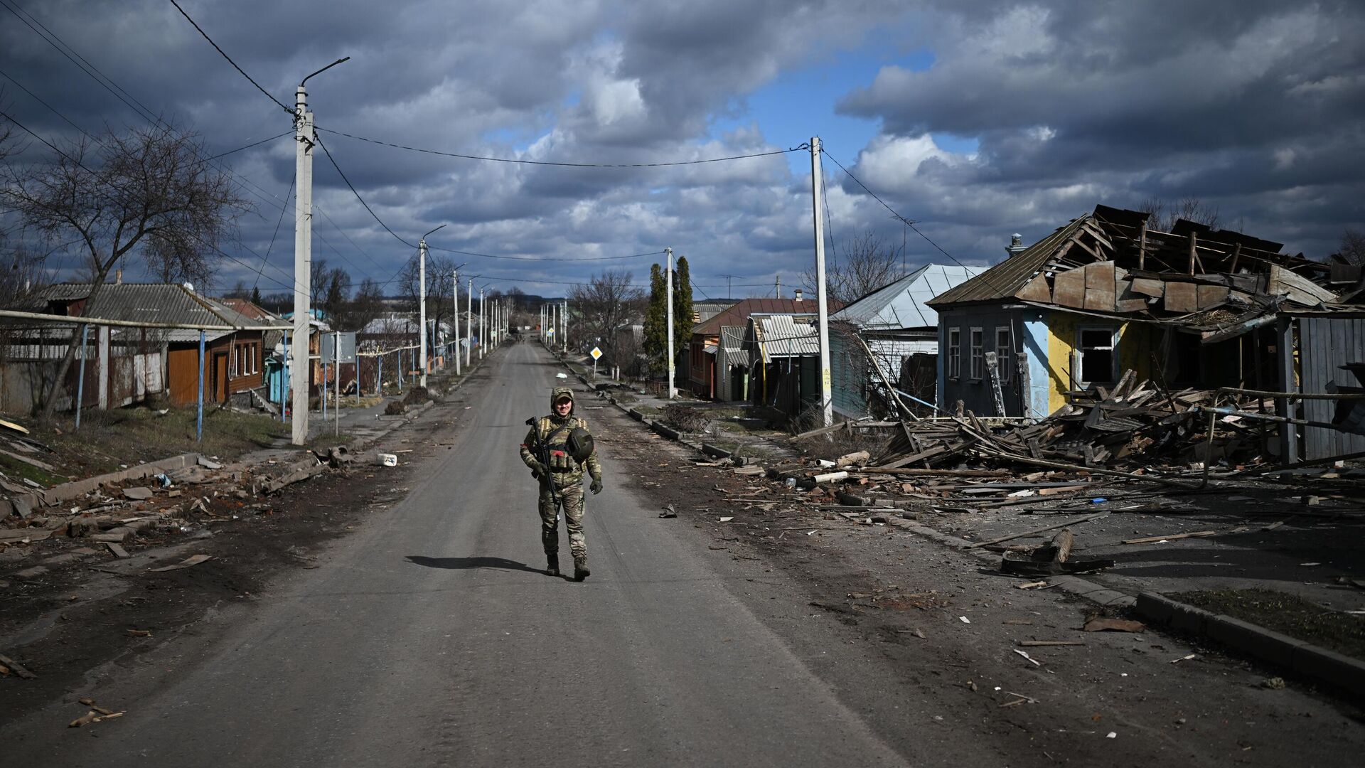 Военнослужащие ВС России в Суджанском районе Курской области1