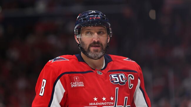 Хоккеист Вашингтон Кэпиталз Александр Овечкин