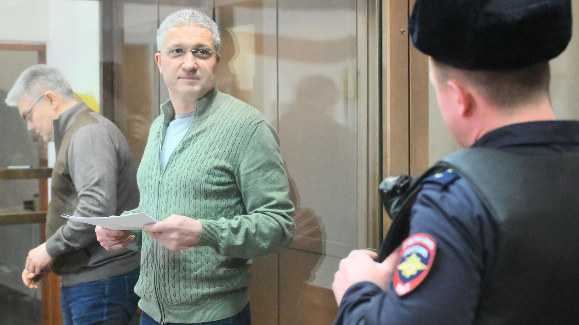 Бывший заместитель главы Минобороны РФ Тимур Иванов на заседании в Московском городском суде. 24 марта 2025 - РИА Новости, 1920, 24.03.2025