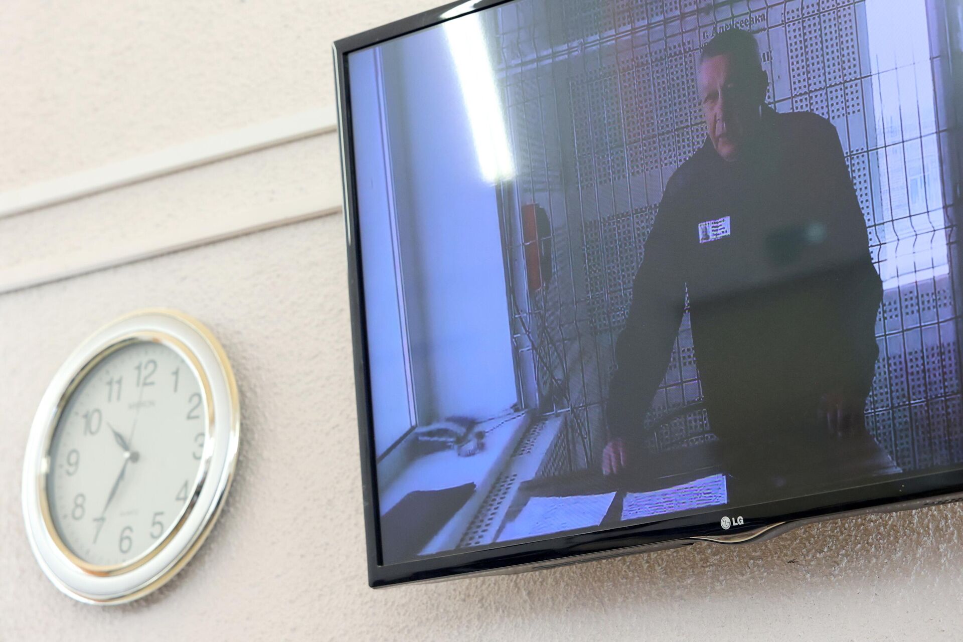 Актер Михаил Ефремов участвует в заседании суда по видеосвязи Актер Михаил Ефремов участвует в заседании суда по видеосвязи - РИА Новости, 1920, 24.03.2025