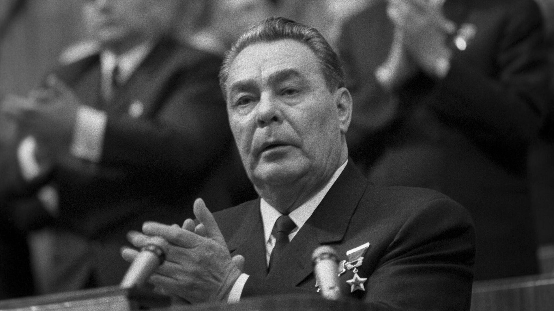 Генеральный секретарь ЦК Коммунистической партии Советского Союза Леонид Ильич Брежнев - РИА Новости, 1920, 28.04.2025