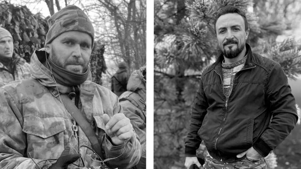 Оператор телеканала Звезда Андрей Панов и водитель съемочной группы Александр Сиркели - РИА Новости, 1920, 24.03.2025