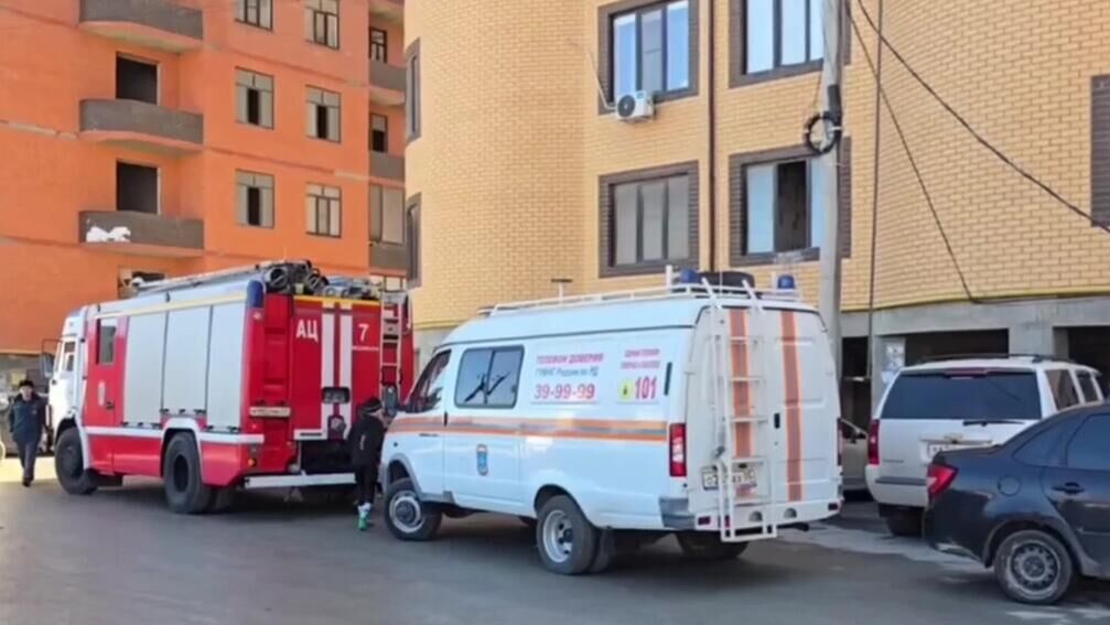 Место взрыва газа в многоэтажном доме в Махачкале - РИА Новости, 1920, 25.03.2025