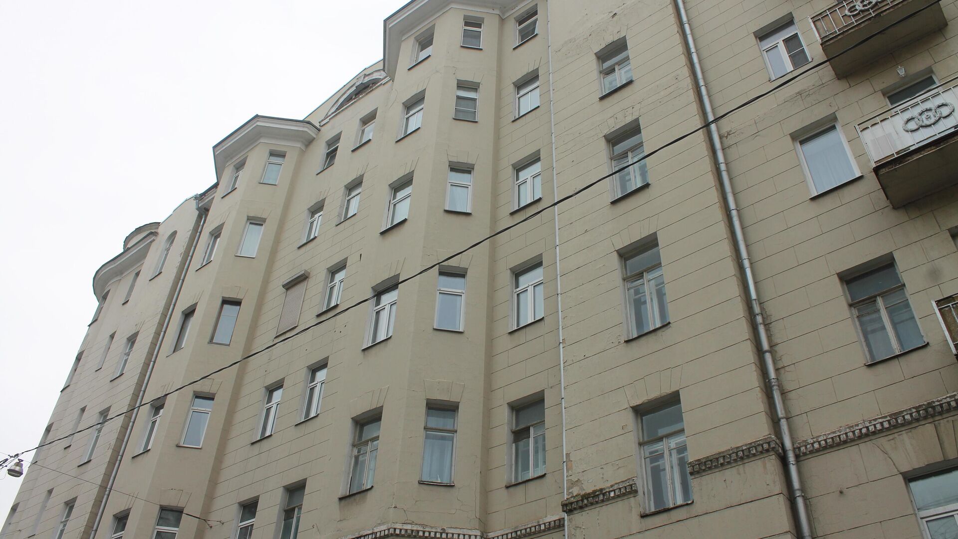 Дом 15/5  на пересечении Малого Афанасьевского и Филипповского переулка в Москве - РИА Новости, 1920, 26.03.2025