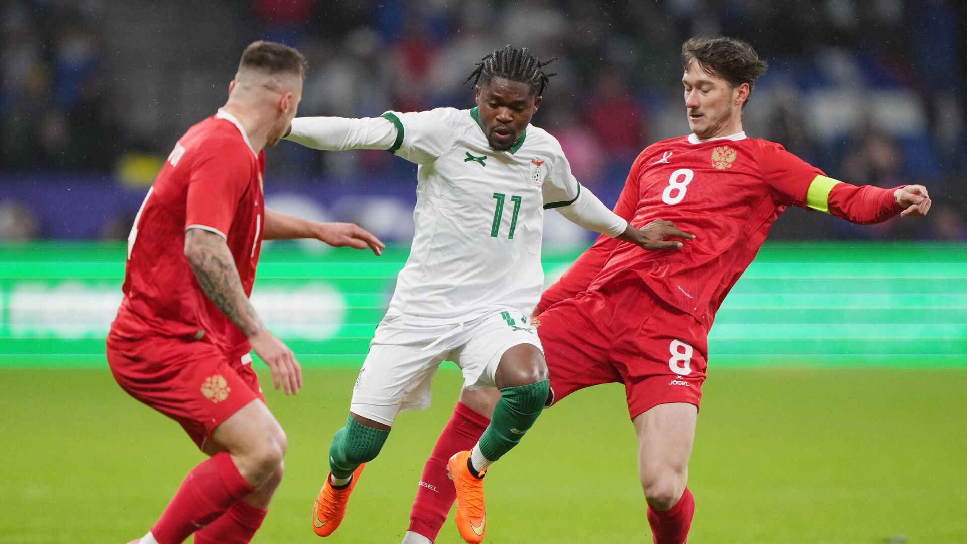 Футбол. Товарищеский матч Россия – Замбия - РИА Новости, 1920, 25.03.2025