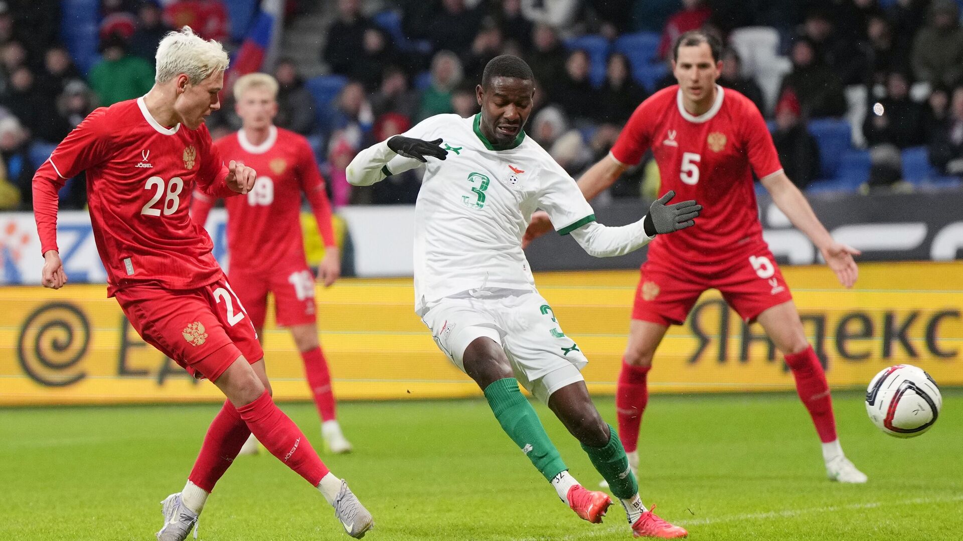 Футбол. Товарищеский матч Россия – Замбия - РИА Новости, 1920, 25.03.2025