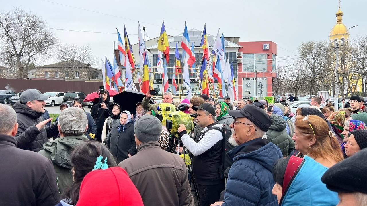 Акция протеста против задержания Евгении Гуцул в Комрате Акция протеста против задержания Евгении Гуцул в Комрате - РИА Новости, 1920, 26.03.2025
