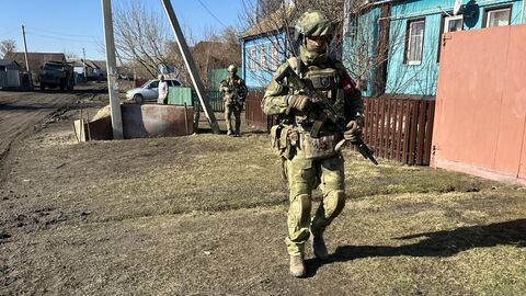 Военнослужащие Росгвардии на СПАМ