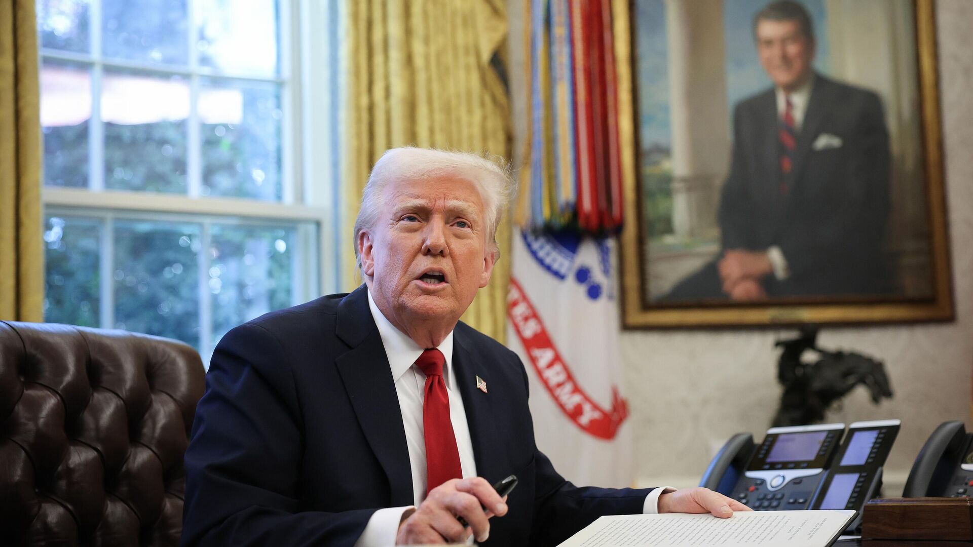  Президент США Дональд Трамп - РИА Новости, 1920, 28.03.2025