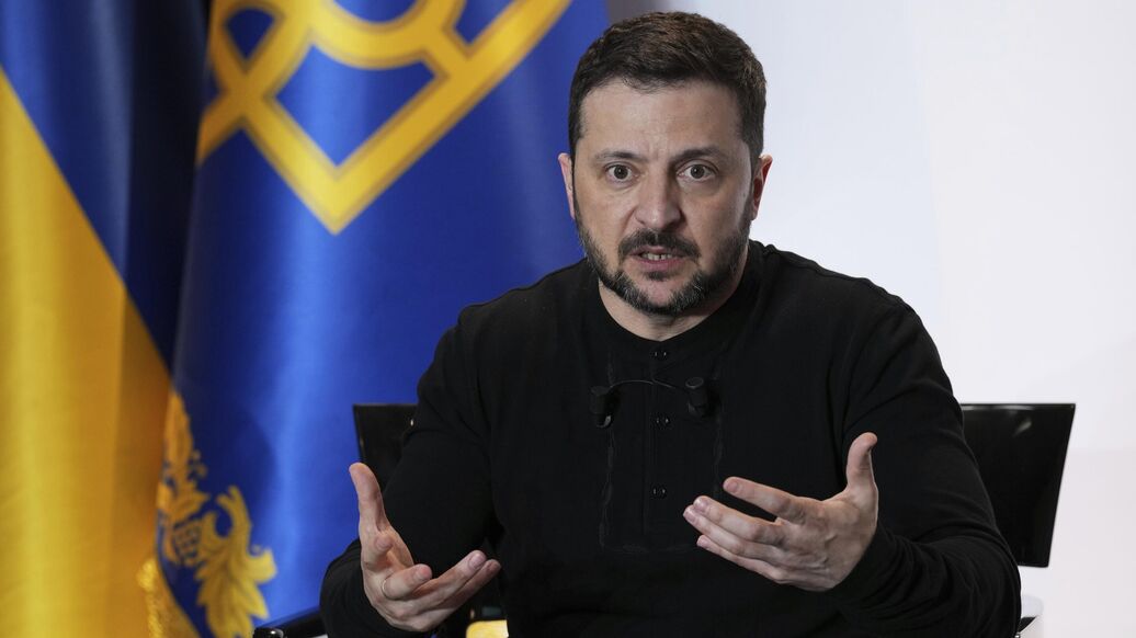 © AP Photo / Aurelien Morissard<br>Владимир Зеленский . Архивное фото