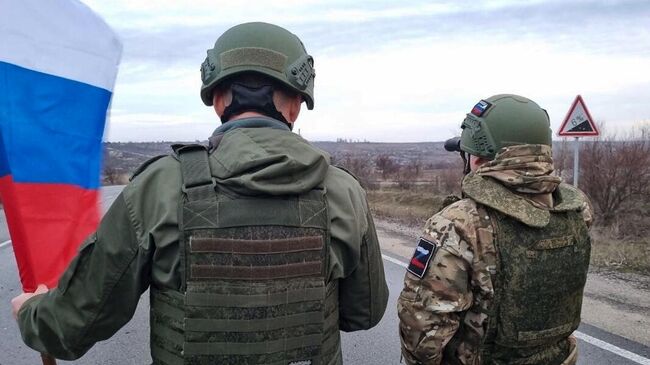 Российские военнослужащие