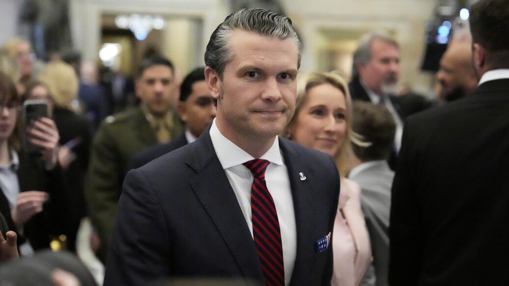 © AP Photo / Ben Curtis<br>Пит Хегсет. Архивное фото