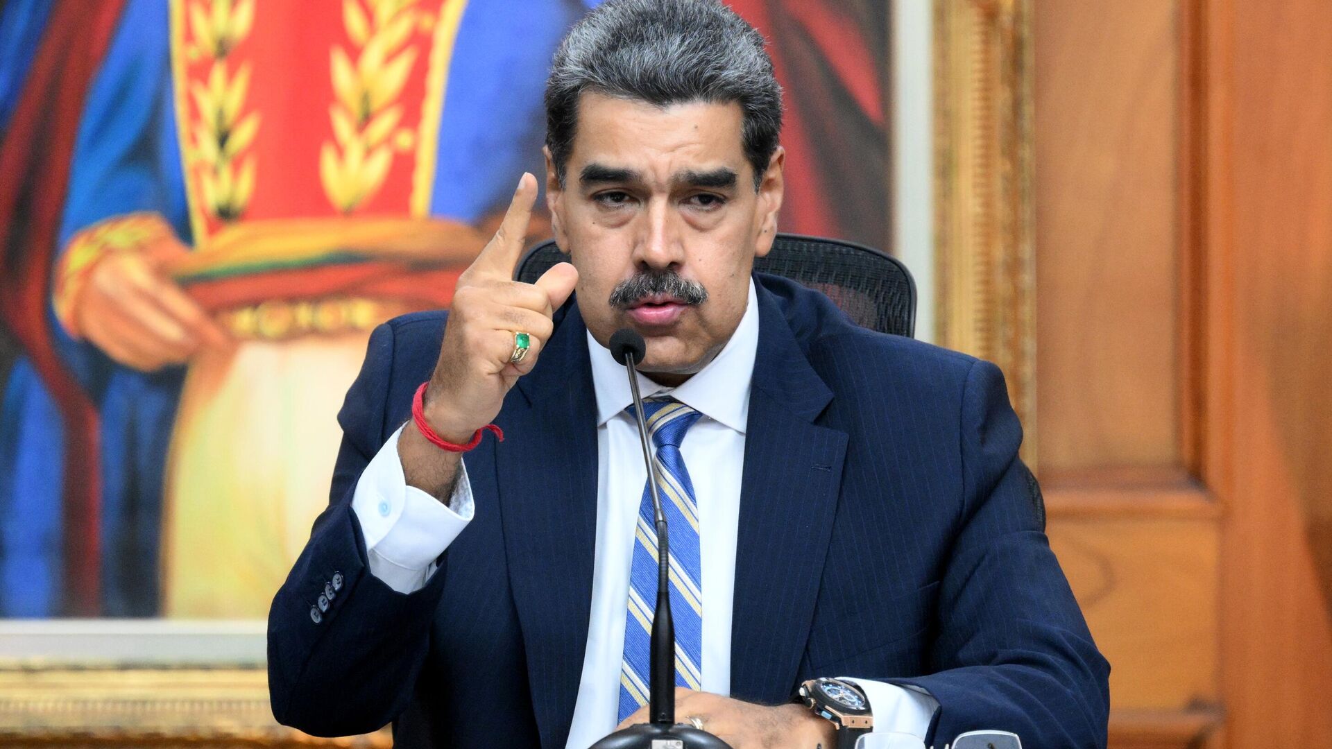 Президент Венесуэлы Николас Мадуро Президент Венесуэлы Николас Мадуро - РИА Новости, 1920, 15.09.2025
