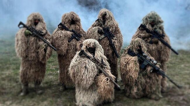 Члены подразделения Шестой полк ССО Рейнджеры ВСУ