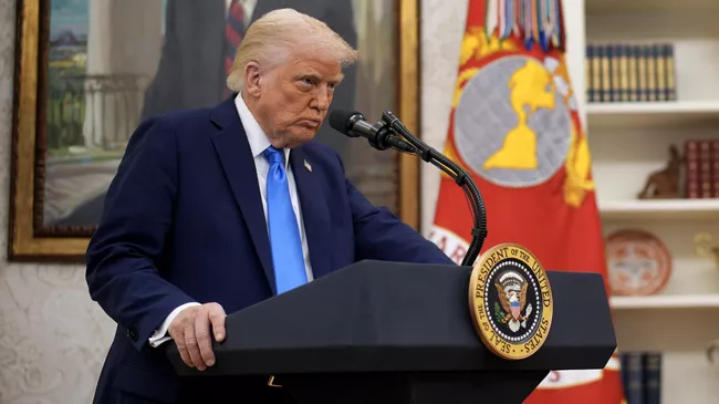 Президент США Дональд Трамп