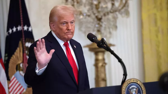 Президент США Дональд Трамп