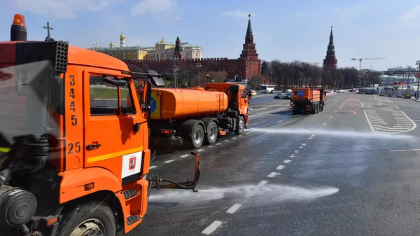 Весеннее благоустройство Москвы