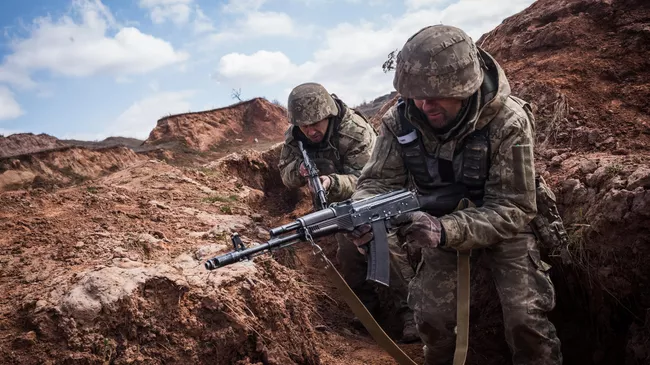 Украинские военные