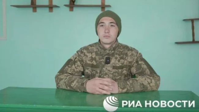 Пленный Николай Чебанов 