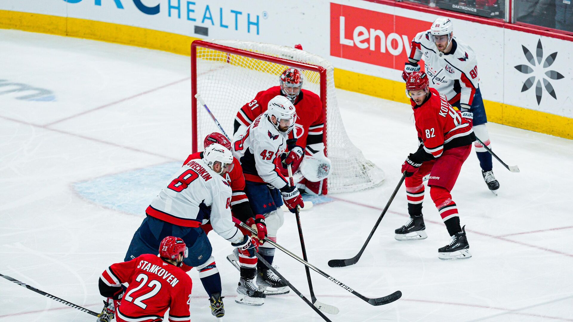 Хоккеист Вашингтон Кэпиталз Александр Овечкин в матче против Каролины Харрикейнз - РИА Новости, 1920, 03.04.2025