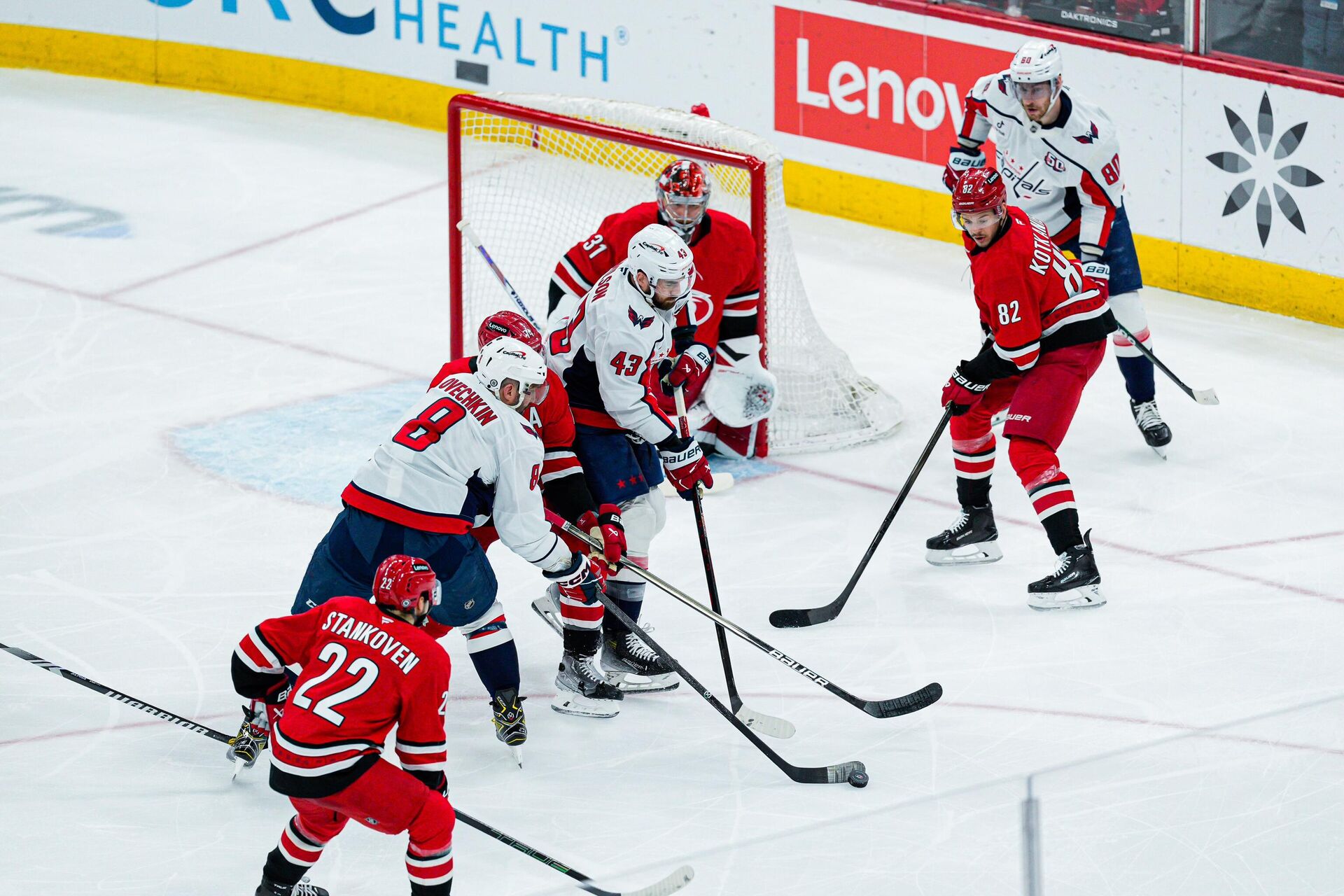 Хоккеист Вашингтон Кэпиталз Александр Овечкин в матче против Каролины Харрикейнз - РИА Новости, 1920, 03.04.2025