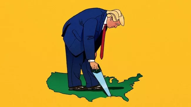 Иллюстрация издания The Economist