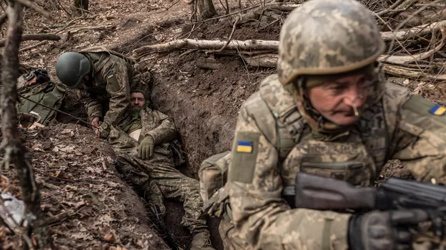 Украинские военнослужащие
