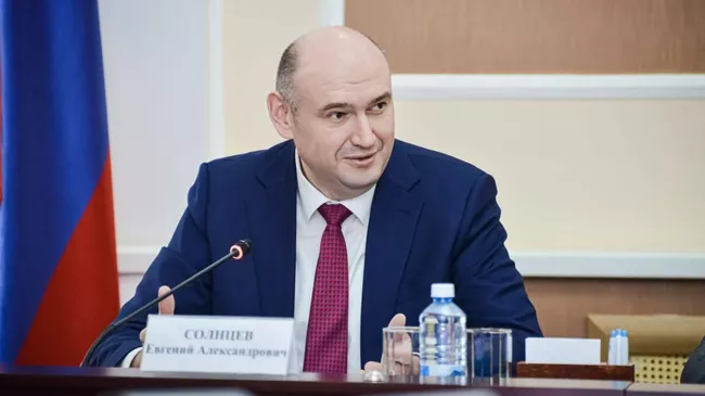 Врио губернатора Оренбургской области Евгений Солнцев