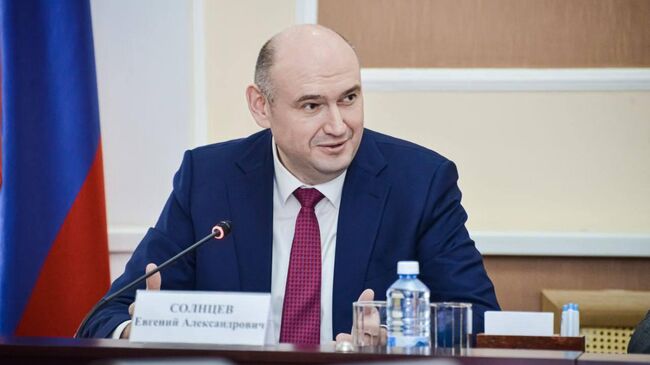 Врио губернатора Оренбургской области Евгений Солнцев
