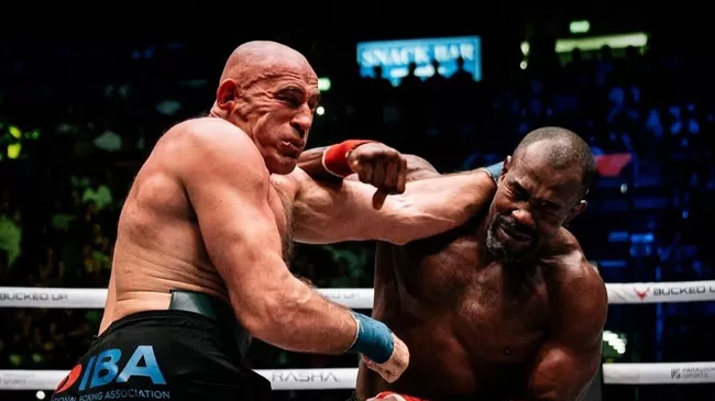 Алексей Олейник на турнире BKFC в Дубае