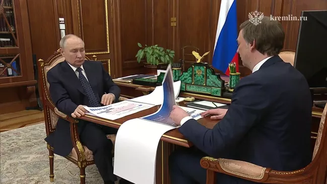 Встреча Путина с главой Аэрофлота Сергеем Александровским