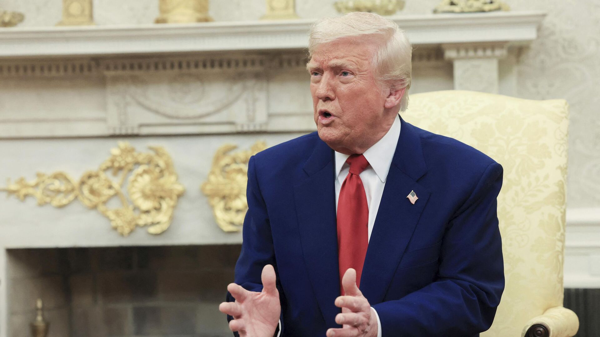 Президент США Дональд Трамп - РИА Новости, 1920, 11.04.2025