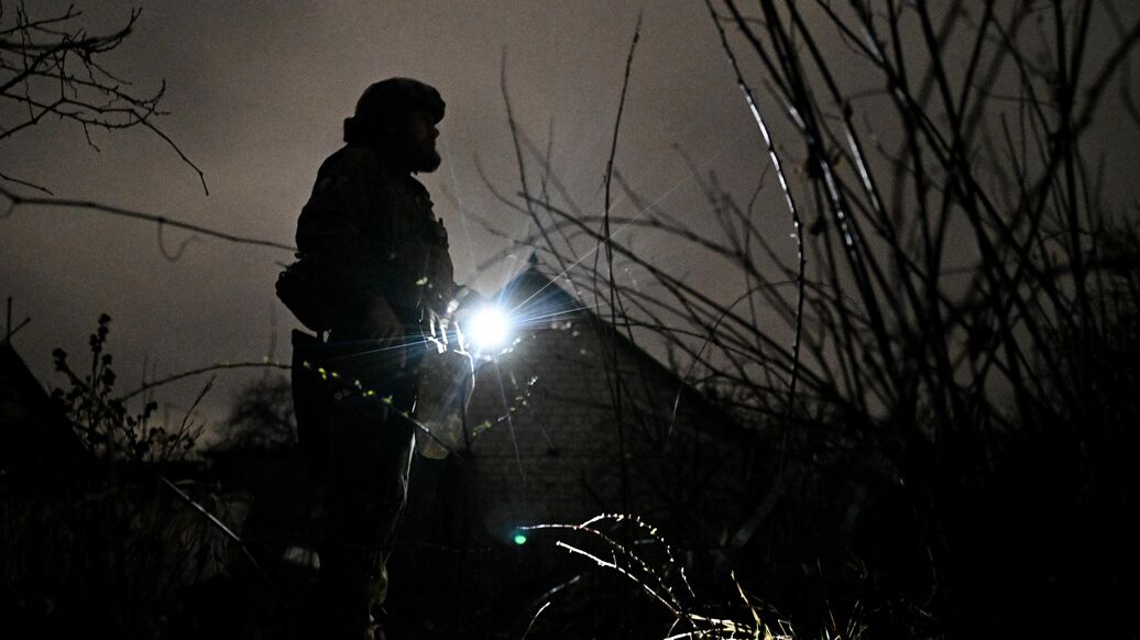 © РИА Новости / Сергей БобылевПерейти в медиабанк<br>Зона СВО. Архивное фото