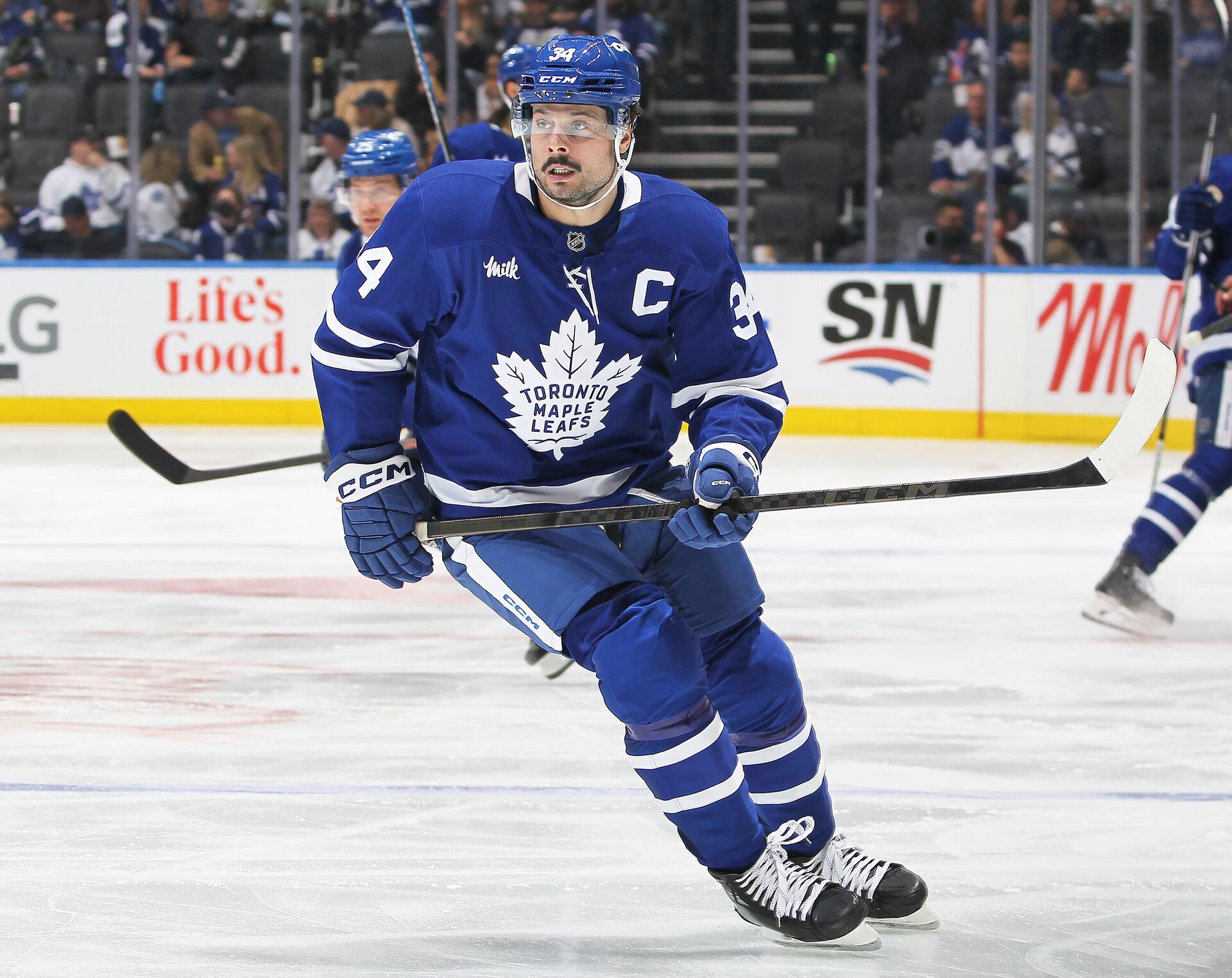 Хоккеист Торонто Мейпл Лифс Остон Мэттьюс - РИА Новости, 1920, 08.04.2025