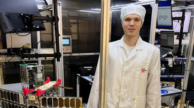 Студент Самарского университета имени Королева Вадим Игнатьев