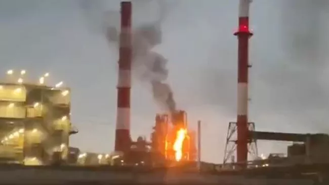 Пожар на Комсомольском-на-Амуре НПЗ
