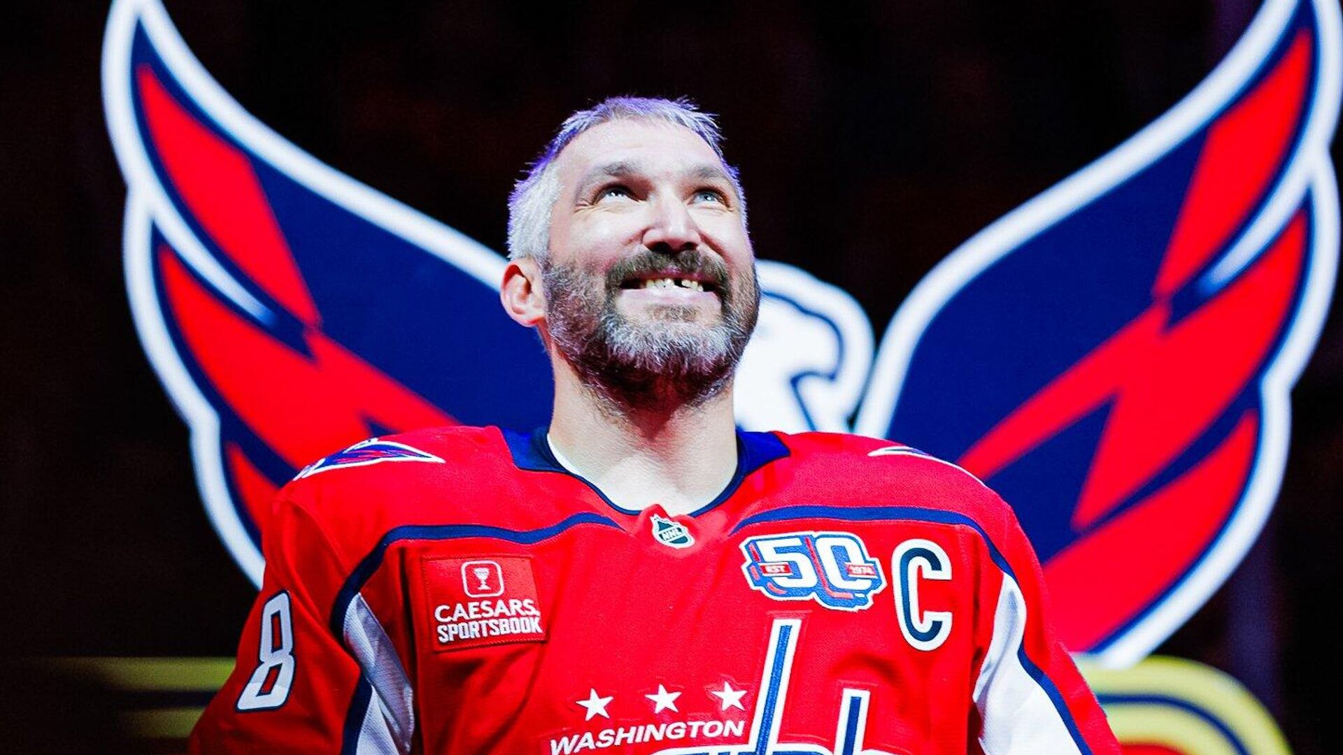 Хоккеист Вашингтон Кэпиталз Александр Овечкин - РИА Новости, 1920, 19.09.2025