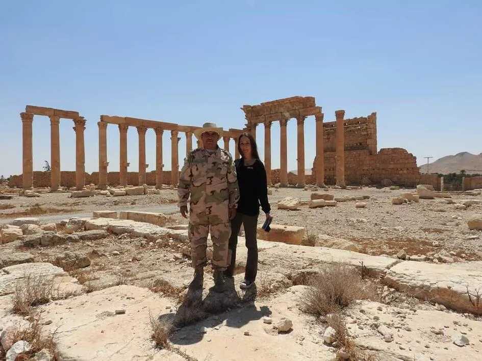 Бартлет в освобожденной Пальмире Бартлет в освобожденной Пальмире - РИА Новости, 1920, 11.04.2025