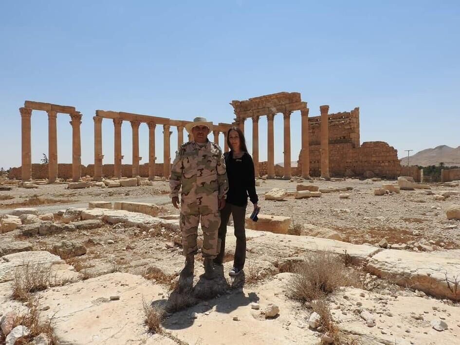 Бартлет в освобожденной Пальмире Бартлет в освобожденной Пальмире - РИА Новости, 1920, 11.04.2025