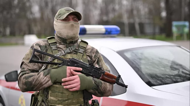 Сотрудник Управления Росгвардии