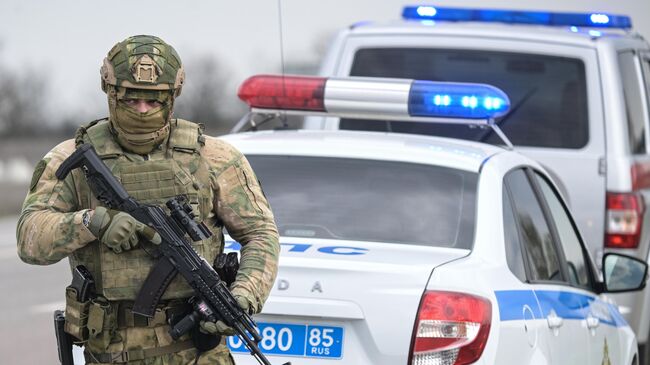 Работа Росгвардии