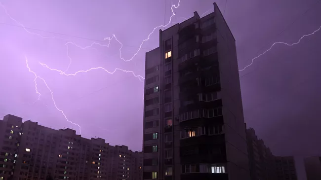 Гроза в Москве